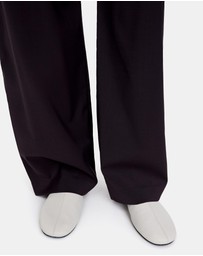 ARKET - Malta Leather High Vamp Flats