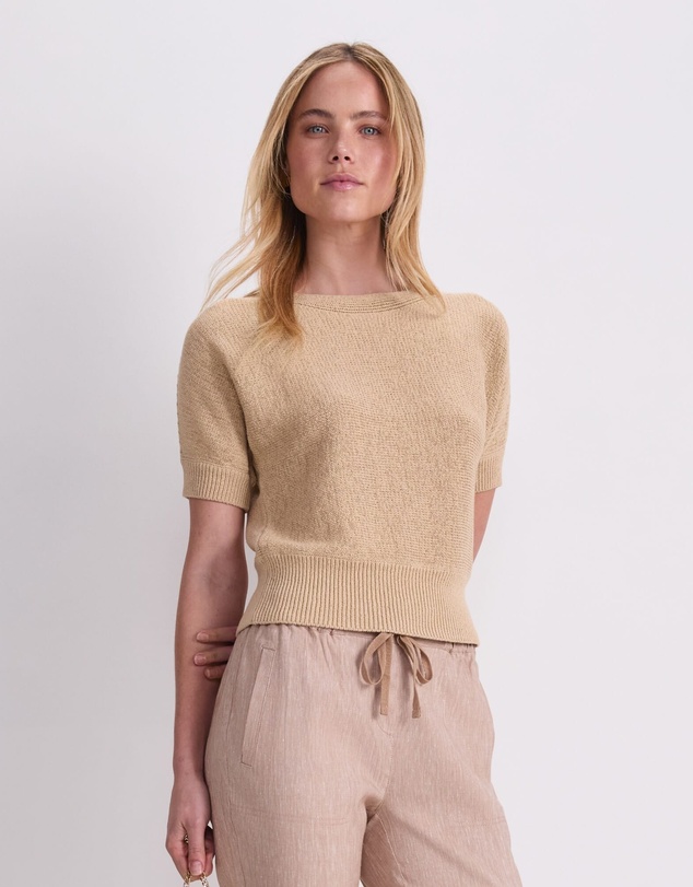 Sportscraft - Josie Tape Yarn Batwing Tee