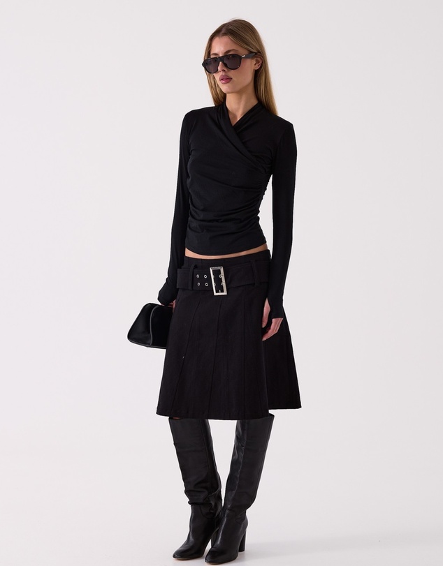 Style Addict - Juno Wrap Top