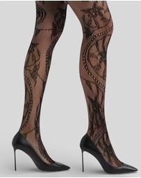 High Heel Jungle - Monet Lace Tights