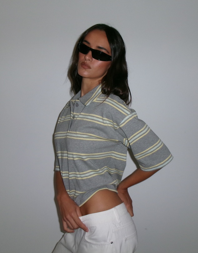 Dazie - Match Striped Rugby Shirt