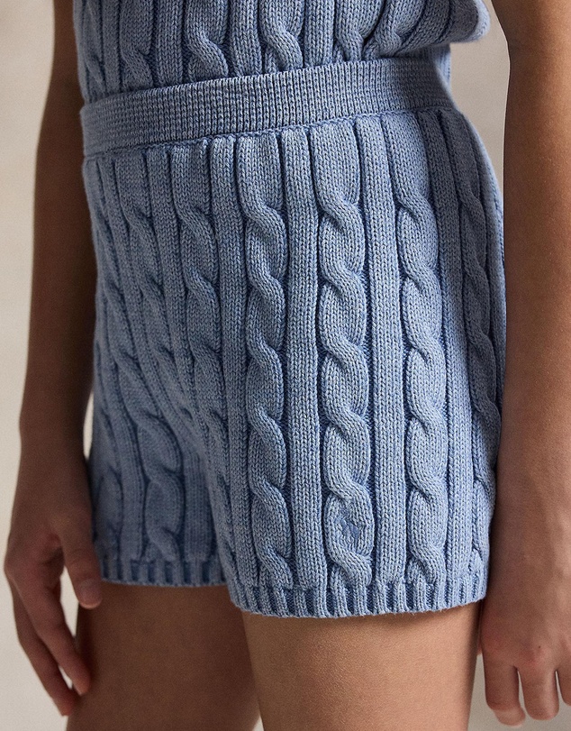 Polo Ralph Lauren - Cable-Knit Cotton Shorts - Teens