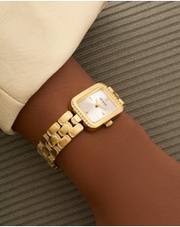 GUESS - Guess Ladies Gold Tone 22mm Analogue Watch