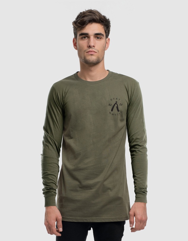 DVNT - Rough Cuts Long Sleeve Tee