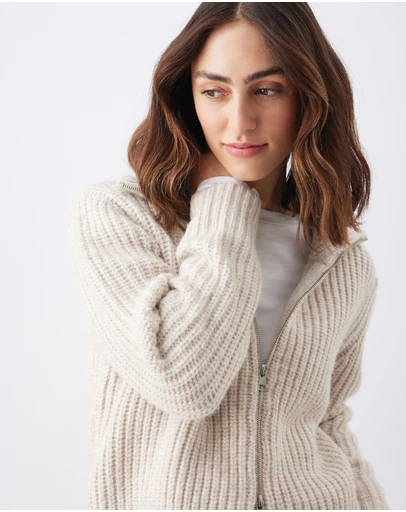 Ripe Maternity - Layla Zip Through Knit