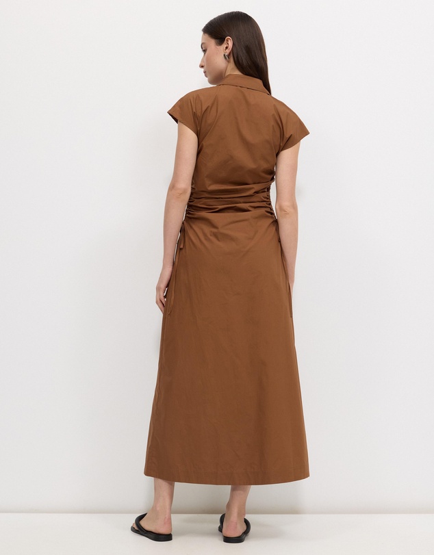 Calli - Luna Cap Sleeve Midi Dress