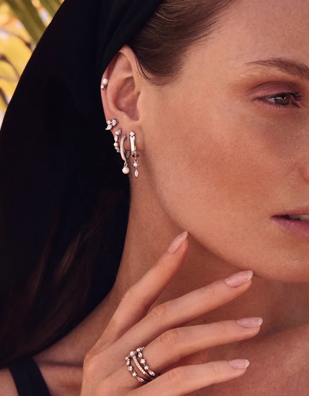 Sif Jakobs - Adria Tre Piccolo Earrings Silver