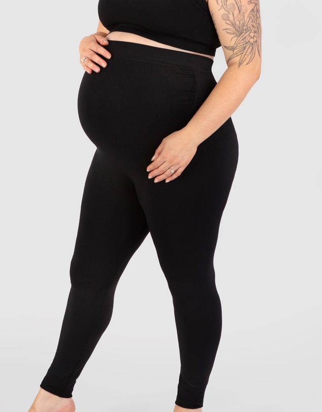 B Free Intimate Apparel - Maternity Leggings with Tummy Support