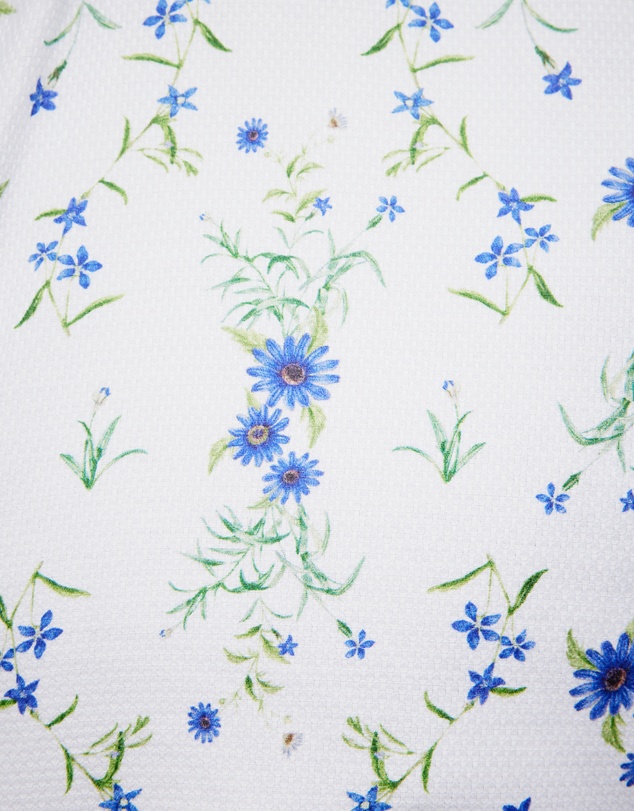 Politix - Textured Floral Long Sleeve Shirt