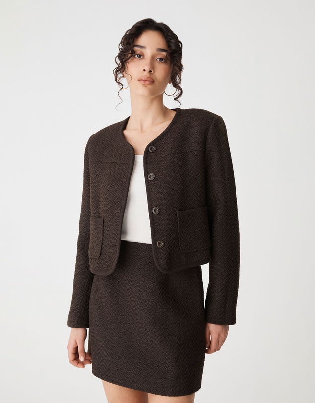 Forcast - Aubery Tweed Jacket