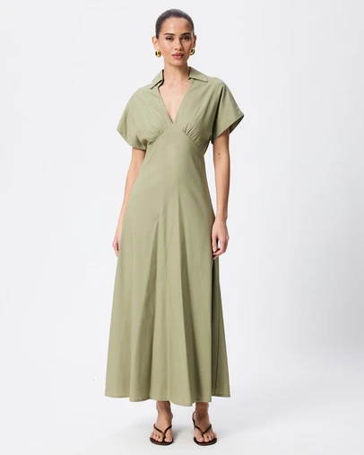 Tussah - Melanie Collared Shirt Dress