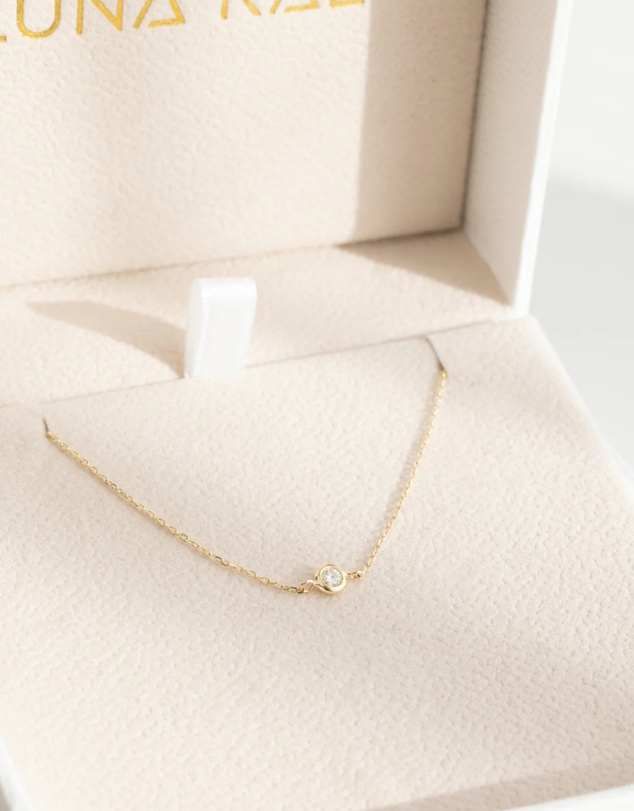 Luna Rae - Solid Gold - Diamond Sky Bracelet
