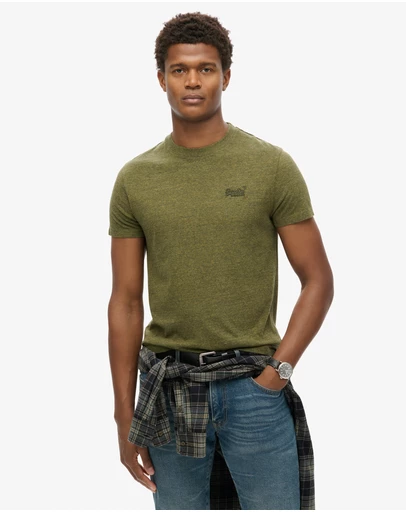 Superdry - Essential Logo Embroidered Slim Fit Tee
