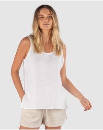 CAMIXA - Tanya Tank Linen Top