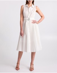 David Lawrence - Tehile Pleat Shirt Dress