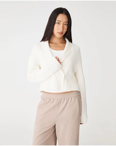 Forcast - Avery Shawl Collar Cardigan