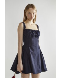 Glamorous - Fitted milkmaid mini dress