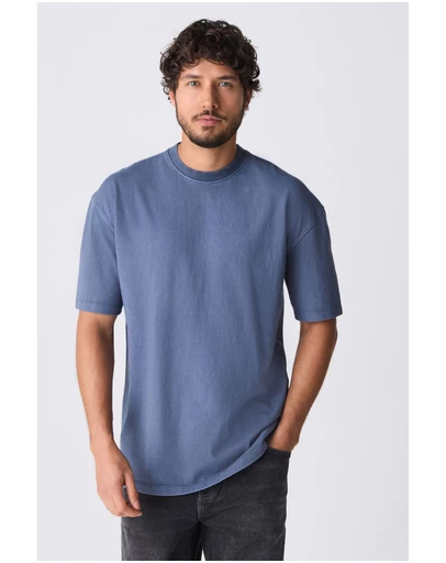 NEXT - Garment Dye Heavyweight Relaxed 100% Cotton T-Shirt