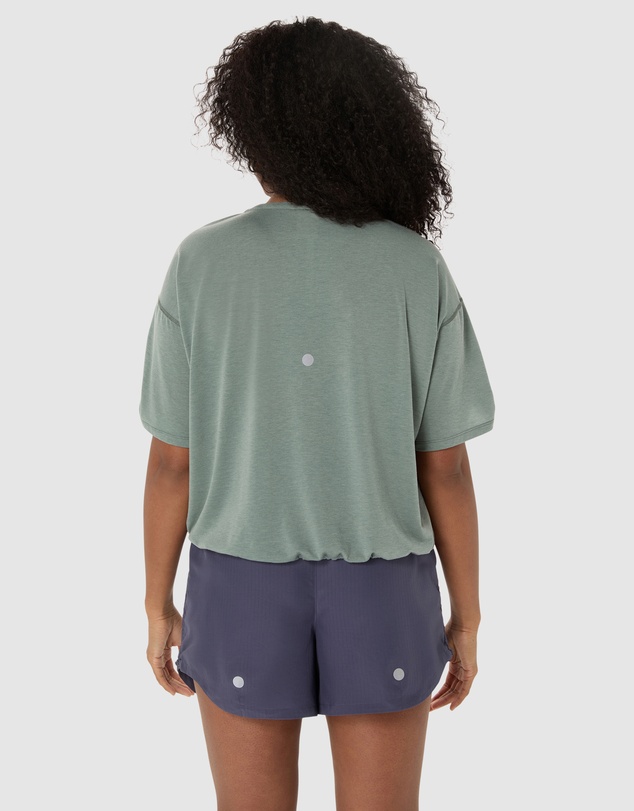 ASICS - Nagino Run Adjustable Short Sleeved Top - Women's