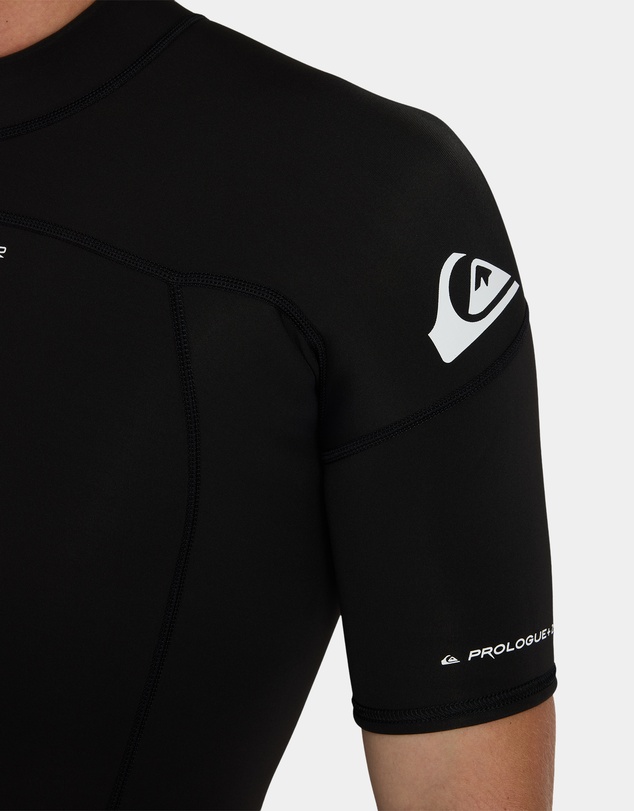 Quiksilver - Mens 2/2mm Prologue Short Sleeve Back Zip Wetsuit