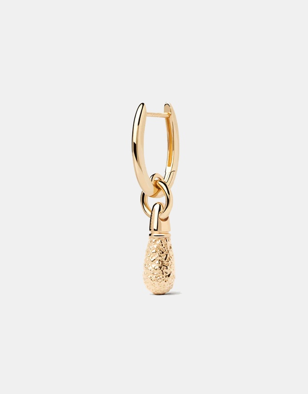 PDPAOLA - Popcorn Jupiter Single Hoop Earring