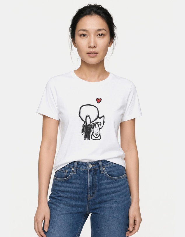 Karl Lagerfeld - Ikon Valentine T-Shirt
