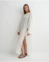 BONDI BORN - Cremona Tie-Side Maxi Coverup