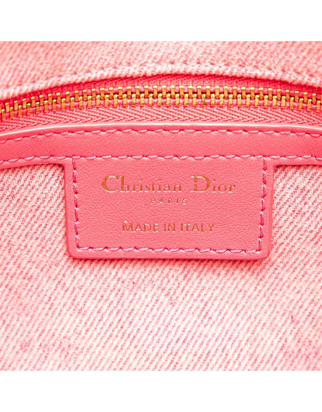 Pre-Loved by Azura Reborn - Pre-Loved Dior Caro Denim Crossbody Bag -