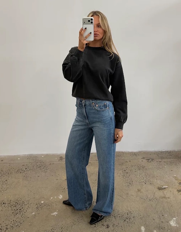 Levi's - Ribcage Wide Leg Jeans