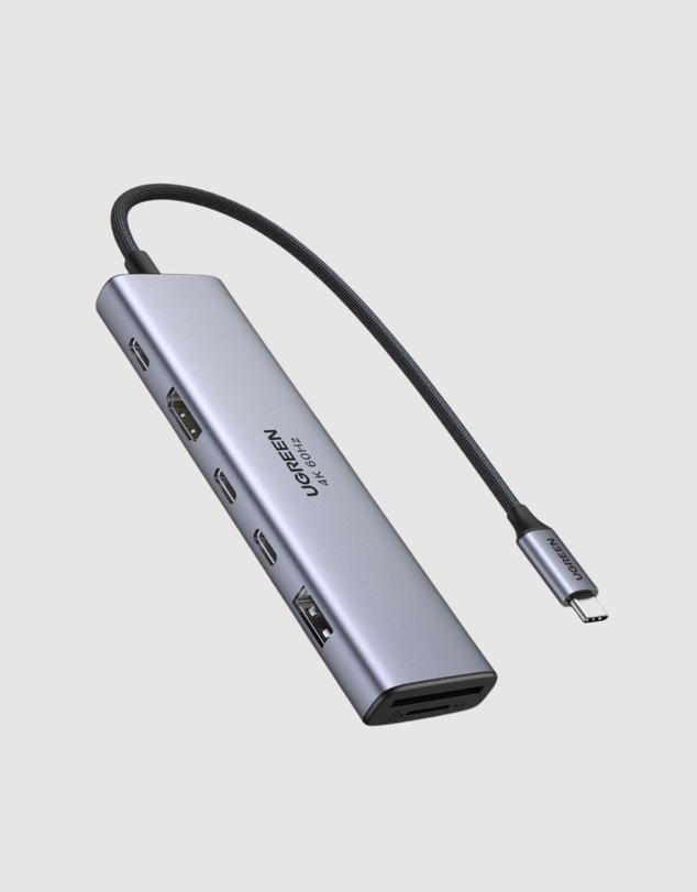Ugreen - Ugreen 7-in-1 USB C Hub with Single 4K HDMI output