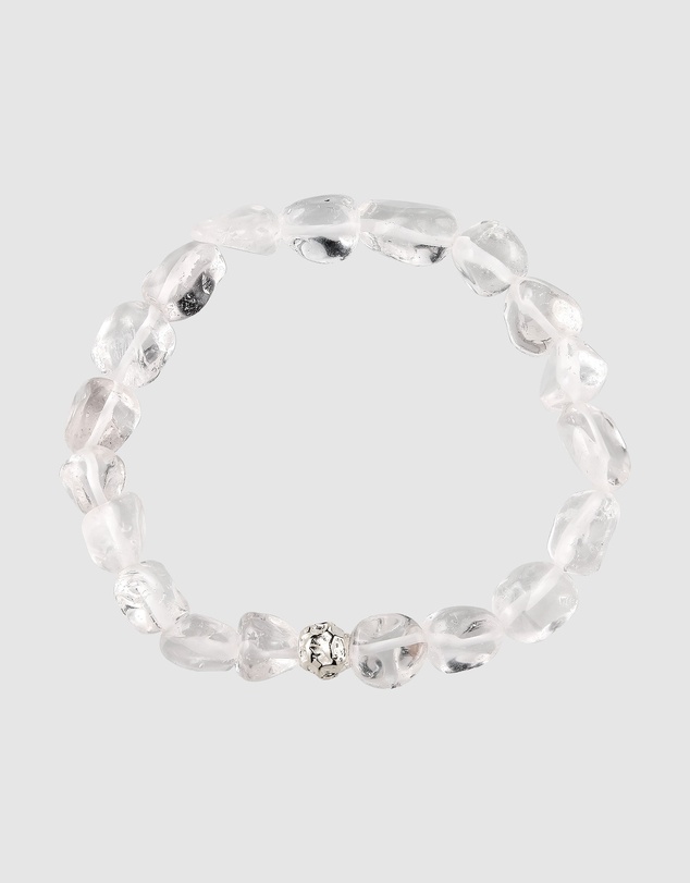 Elli Jewelry - Rock Crystal Bead Bracelet