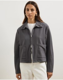 Atmos&Here - Lenix Tailored Bomber Jacket