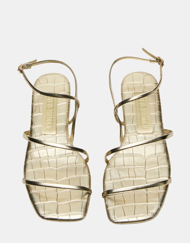 Steve Madden - Tango Gold Sandals
