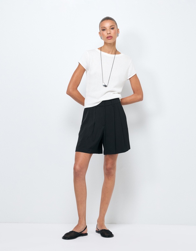AERE - Lee Organic Cotton Knit Top