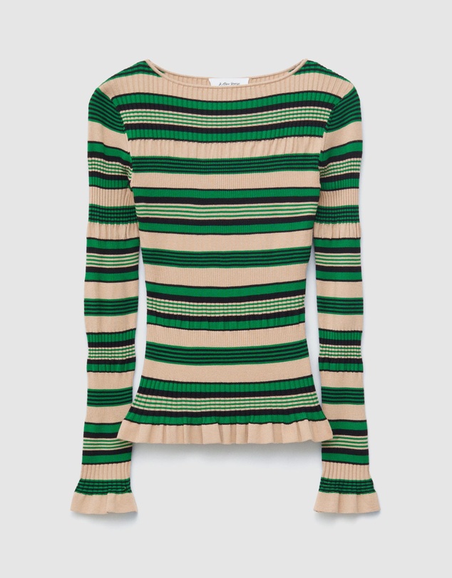 & Other Stories - LS Ribbed Top