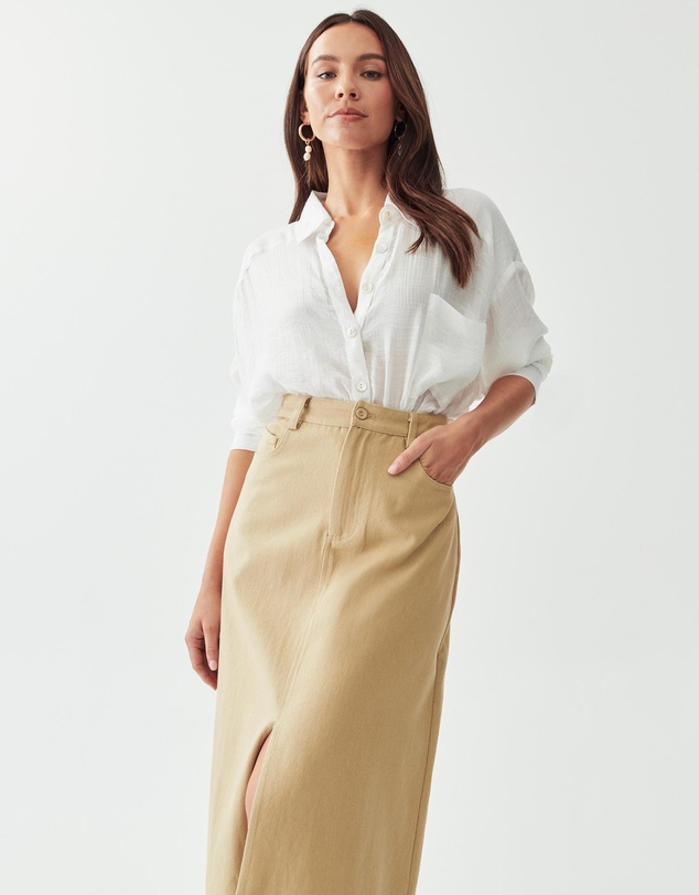 The Fated - Heart Midi Skirt