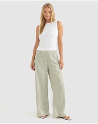 Rhythm - Cove Stripe Wide Leg Pants