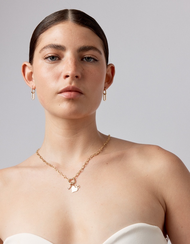 Michael Hill - Diamond Accent Evil Eye Pendant in 10kt Yellow Gold