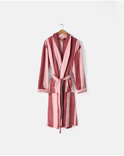 Linen House - Ocean City Plush Robe