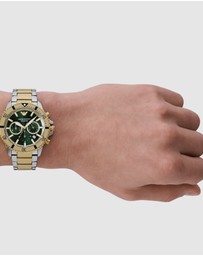Emporio Armani - Two Tone Chronograph Watch