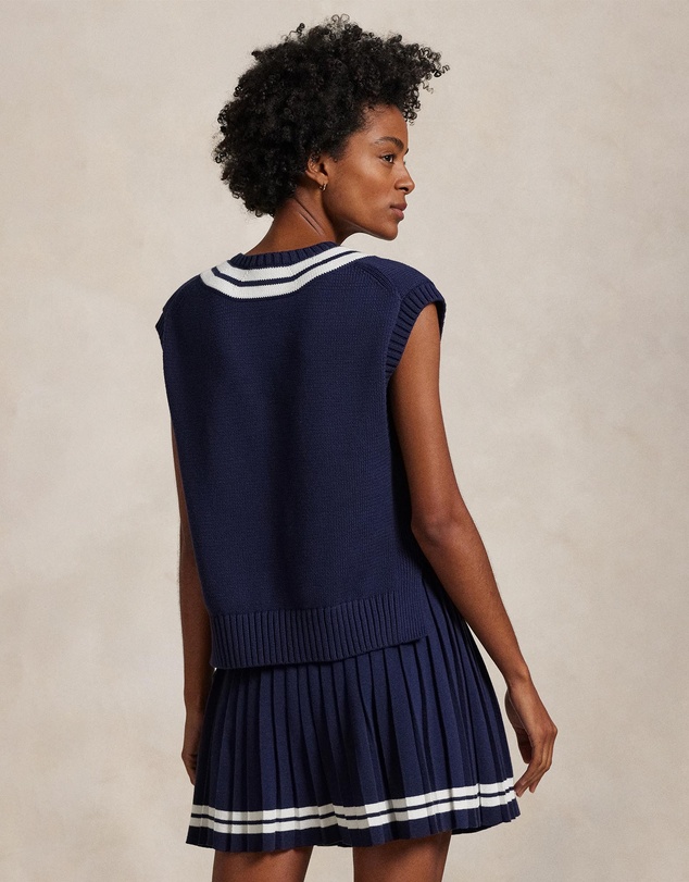 Polo Ralph Lauren - Cotton-Blend Cricket Sweater Vest