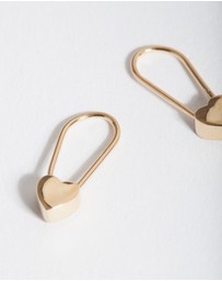 Lovisa - Gold Plated Sterling Silver Heart Locket Earring