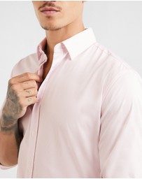 Tarocash - Iko Slim Stretch Bamboo Shirt