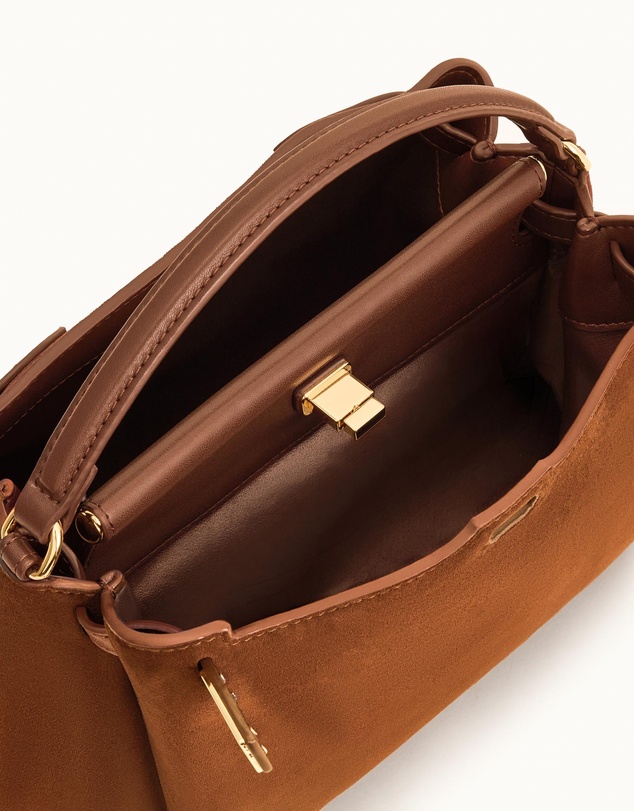 JW PEI - Carmen Faux Suede Top Handle Bag