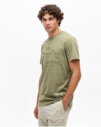 Superdry - Vintage Logo Embossed Tee