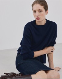 M.N.G - Round-Neck Knitted Sweater