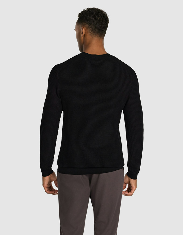 Tarocash - Cambridge Textured Crew Knit