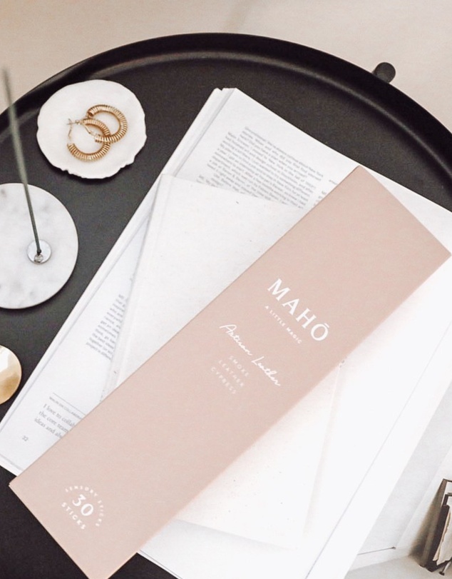 MAHO Sensory - Artisan Leather Incense Sticks and Burner Kit