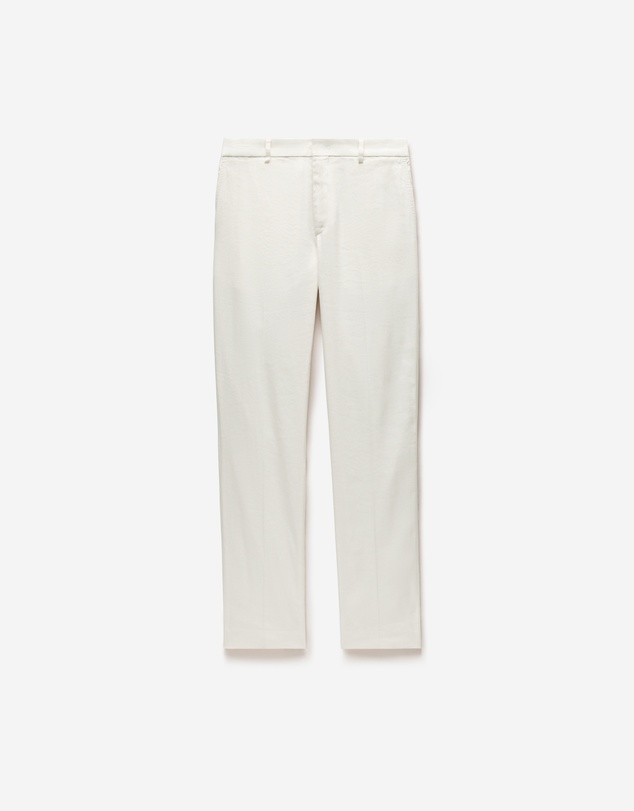 Calibre - Washed Stretch Linen Pant Ivory
