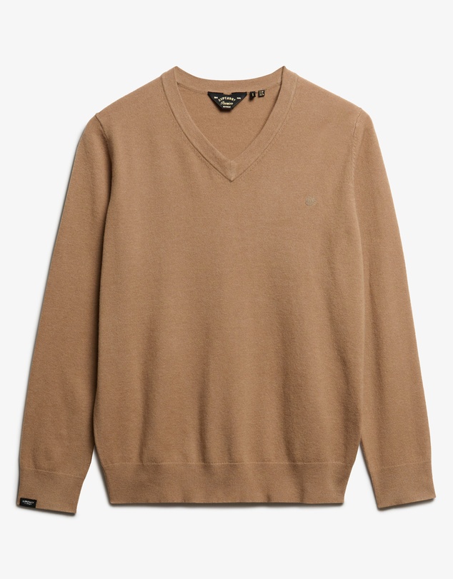Superdry - Classic V Neck Slim Fit Jumper